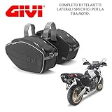 borse ducati monster 695  BORSE LATERALI EA101B + TELAIETTI T680 DUCATI MONSTER 1000 2004 GIVI