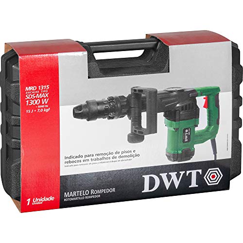 Martelo Rompedor Mrd 1315, 15 Joules, 127 V, Dwt Dwt