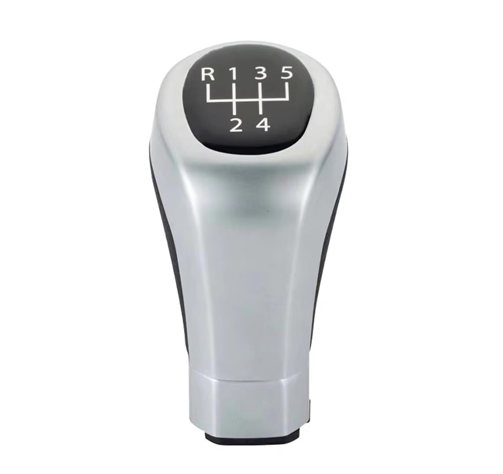 Hguvsjd Car Shift Gear Knob for BMW 1 3 Series for E81 for E82 for E87 for E88 5/6 Speed Gear Shift Knob Car Interior Transmission Shifter Lever(5 Speed)