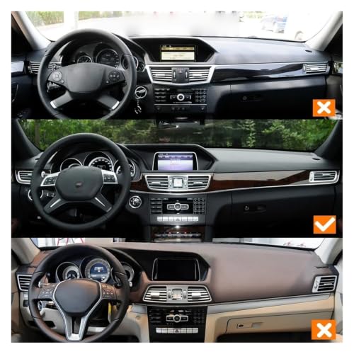 Rejilla de salpicadero premium para renovar el sistema de aire de Benz Clase E W212 6