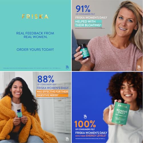 Fr!Ska WOMENS DAILY Friska Women’S Daily Digestive Enzyme And Probiotics Supplement, Advanced Natural Support thumb #9