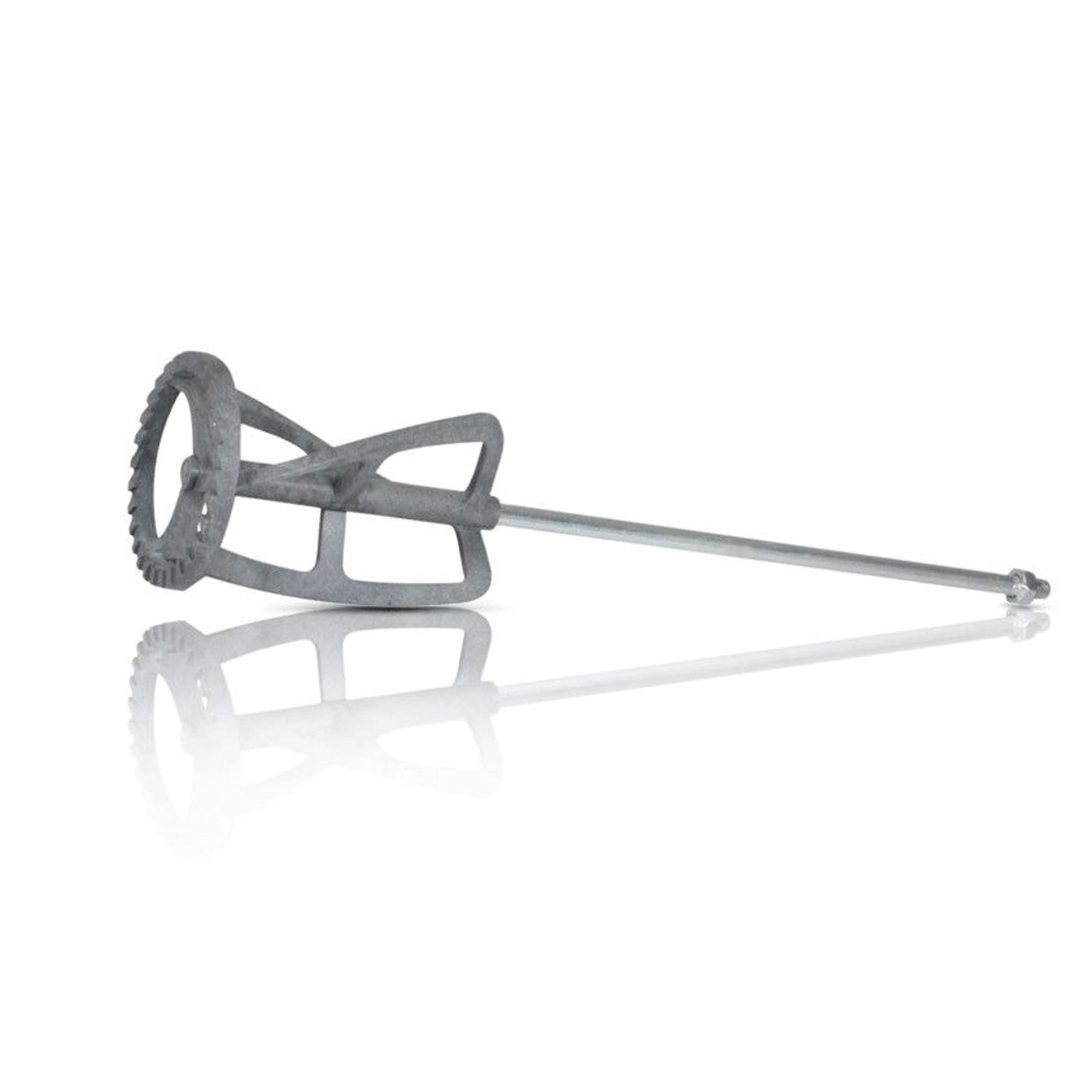 Mixing Paddle for Plaster, Epoxy Resin, Mortar, Paint, Gypsum, and Glue, Galvanized Steel Reusable Stirring Tool, Heavy-Duty Drill Attachment, Various Styles