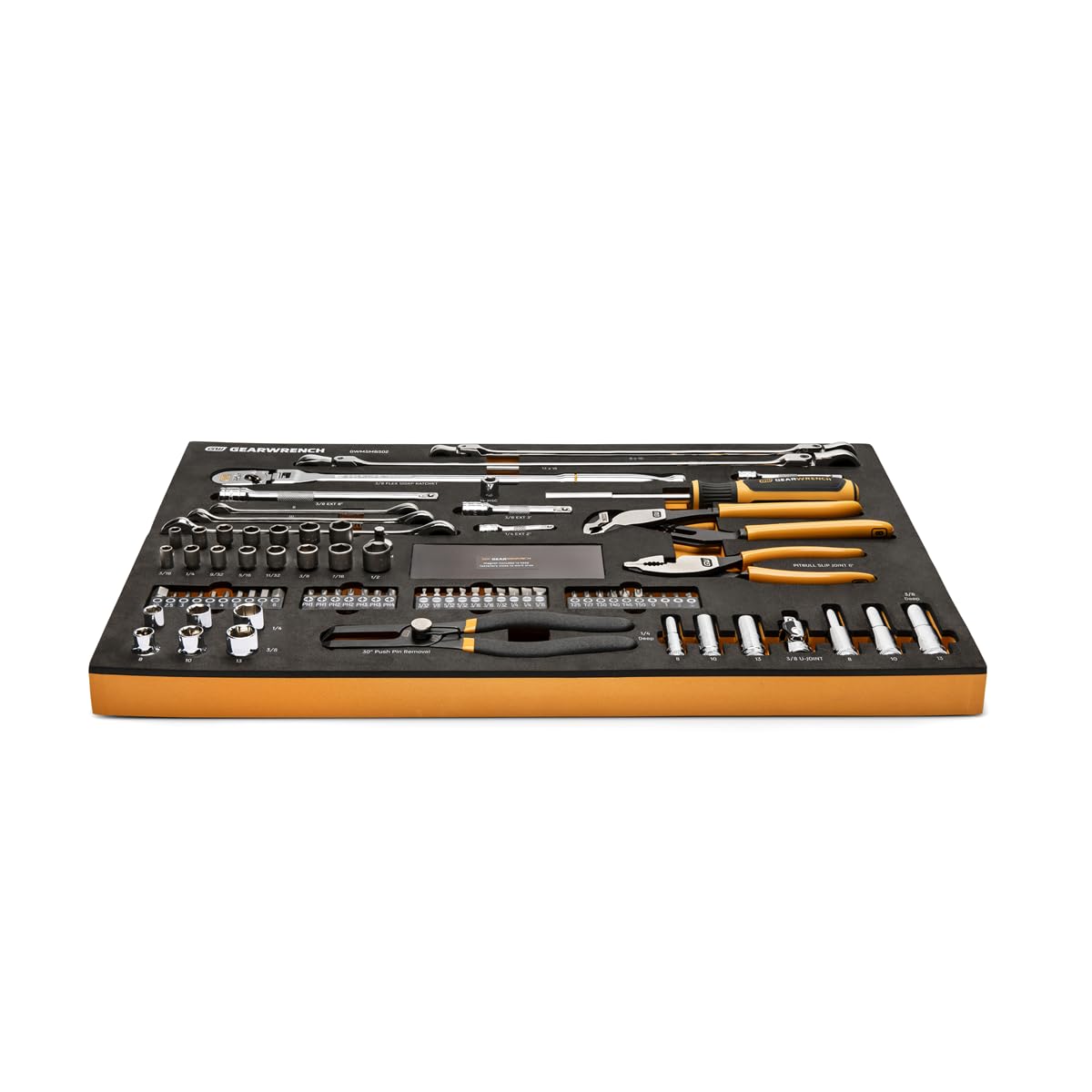 Gearwrench Ensemble d'outils automobiles 82 pièces 120XP dans un plateau de rangement en mousse | GWMSMBS02