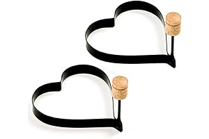 Set of Nonstick Heart Pancake/Egg Rings by Norpro