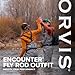 Orvis Encounter Outfit - Fishing Rod and Reel Combo (9' 5-wt) - Versatile Outfit with Large Arbor Reel, Weight-Forward Floating Line, Backing, and Leader