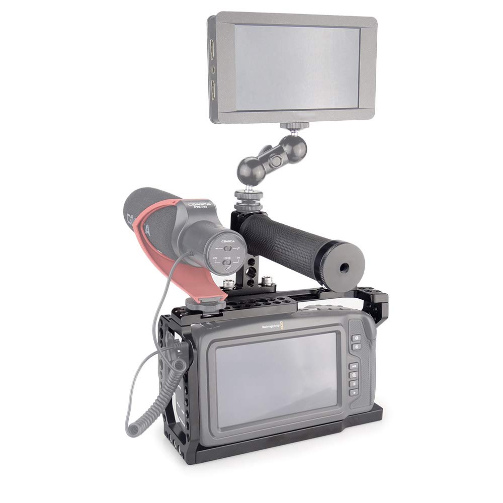 Amazon.com : MAGICRIG BMPCC 4K / 6K Cage with Top Rubber