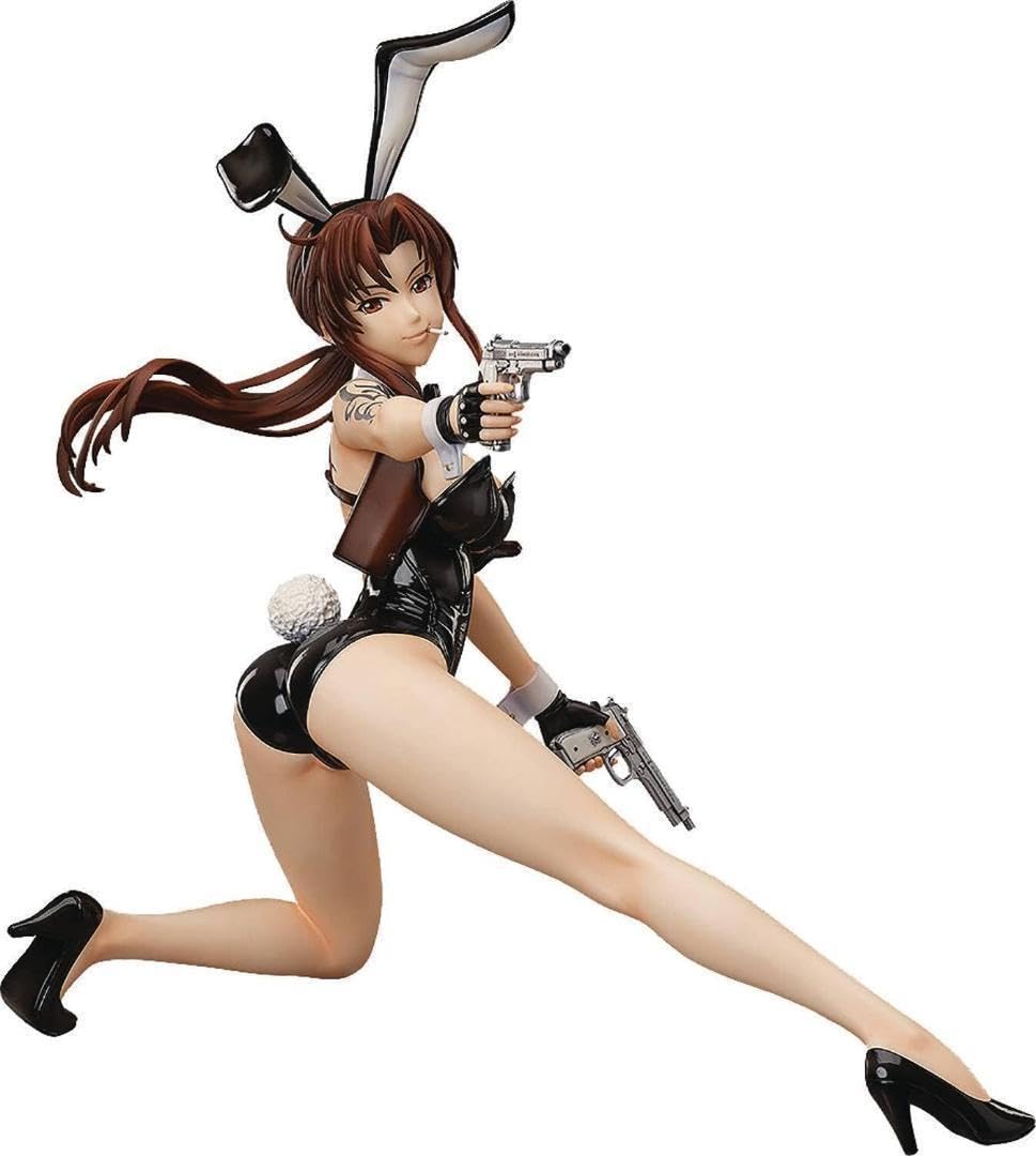 Amazon.co.jp: 限定 ブラックラグーン レヴィ 生足バニーVerフィギュア 