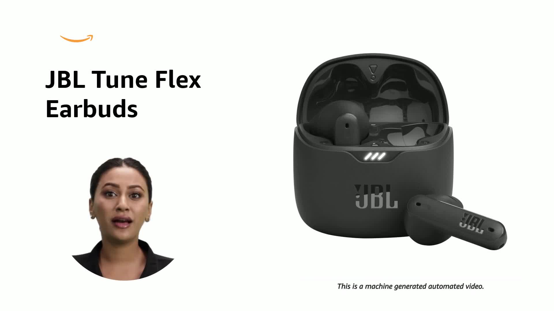 JBL Tune Flex - True Wireless Noise Cancelling Earbuds (Black