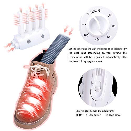 Kendal Boot Dryer Shoe Dryer, Boot Warmer and Glove Dryer, Upgrade