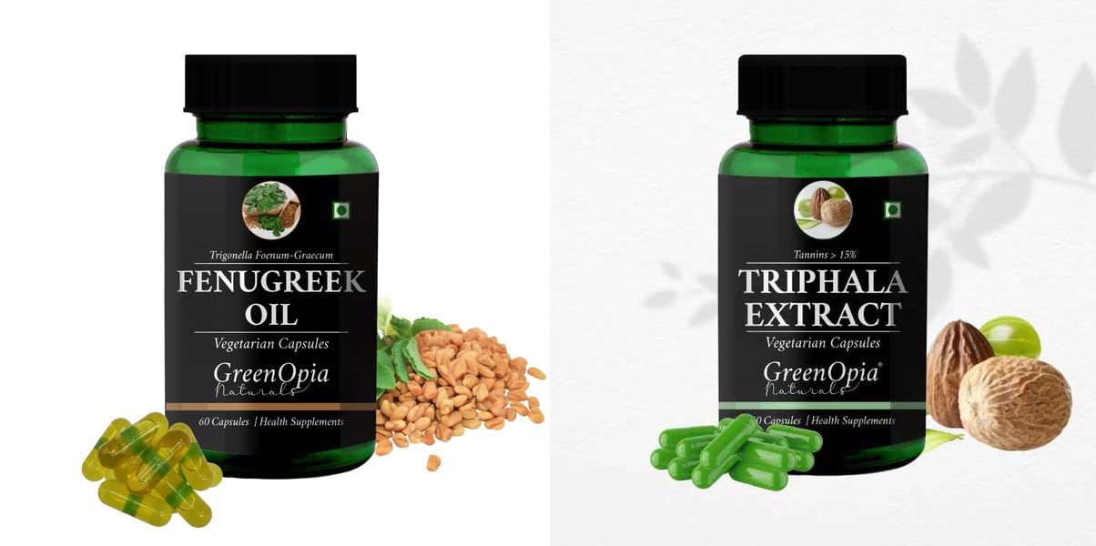 Fenugreek Oil Triphala Wellness Daily Vitality 60 CAPSULES-image-30