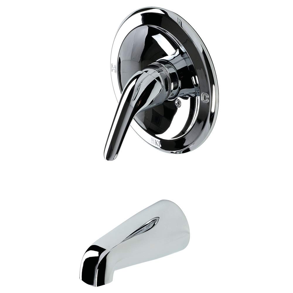 Photo 1 of Kingston Brass KB531LTO Single-Handle Tub Faucet in Polished Chrome