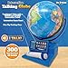 Dr. STEM Toys Interactive Talking Globe with Smart Pen, Game Panel, 300+ Geographic Quiz Questions, Touch & Learn, Music, and More - Educational Toy for Kids Ages 6+