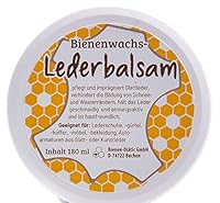 Bienen-Diätic Bienenwachs-Lederbalsam Lederpflege 180 ml Geeignet für: Lederschuhe, Gürtel, Koffer, Möbel, Kleidung, Autobeschläge aus Glatt- oder Kunstleder.