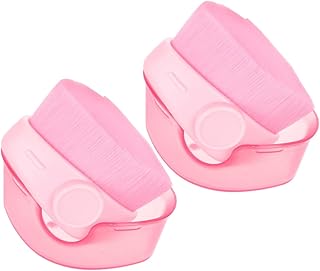 2pcs Portable Oval Foundation Brushes with Pr...