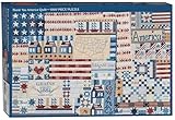 Thank You America Quilt Jigsaw Puzzle for Adults by Masako Wakayama: 1000 Pieces, Dimensions 29.5