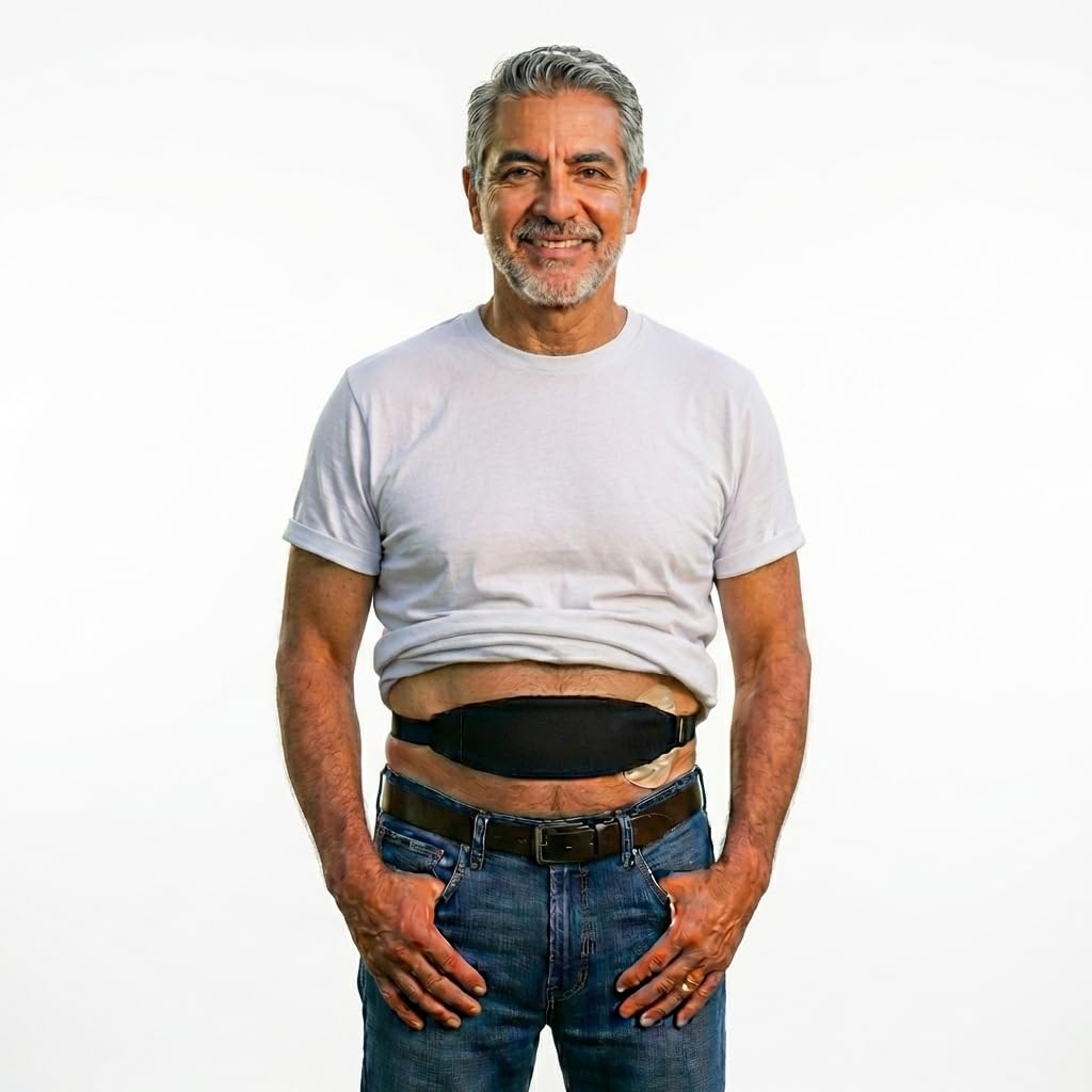 Tuck-Away Ceinture de dialyse PD par Stickman (Taille L 40-50")