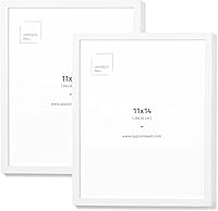 Vista 54 de Opposite Wall - Portarretratos de madera de roble macizo oscuro de 16 x 20 pulgadas - Ligero, versátil e inastillable - Póster o marco de fotos