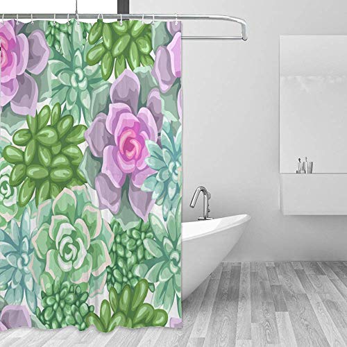 Rideau de douche anti éclaboussures Chehongg polyester pour sol sec