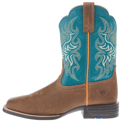 Ariat Youth Outsider Toasty Tan and Voyage Cowboy Boot2