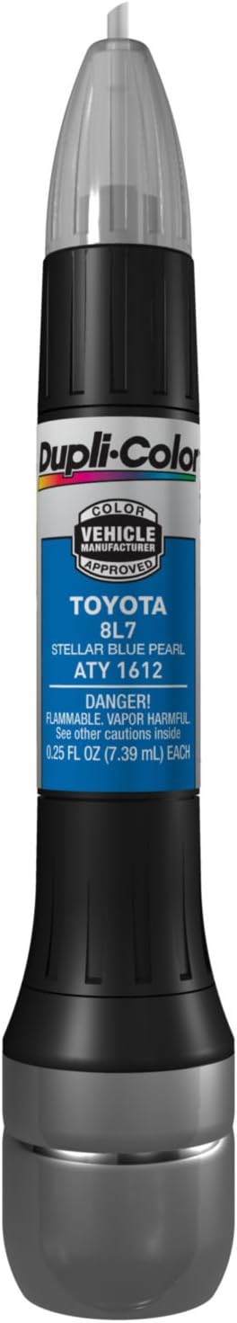 Dupli-Color ATY1612 Staller Blue Pearl Toyota Exact-Match Scratch Fix All-in-1 Touch-Up Paint - 0.25 oz.