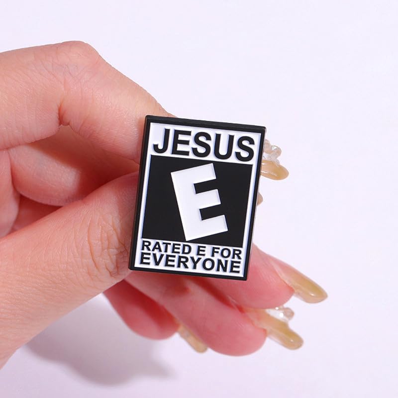 Image of Cross Brooch Pin for Women Men Cute Cross Brooch Metal Badge Pin Laple Religious Faith Brooches and Pins Hat Bag Shirt Decoration Jewelry Easter Pack