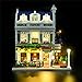 Produktbild GEAMENT LED-Licht-Set für Creator Expert Pariser Restaurant (Parisian Restaurant)  Kompatibel mit Lego 10243 Bausteine Modell (Lego Set Nicht enthalten)