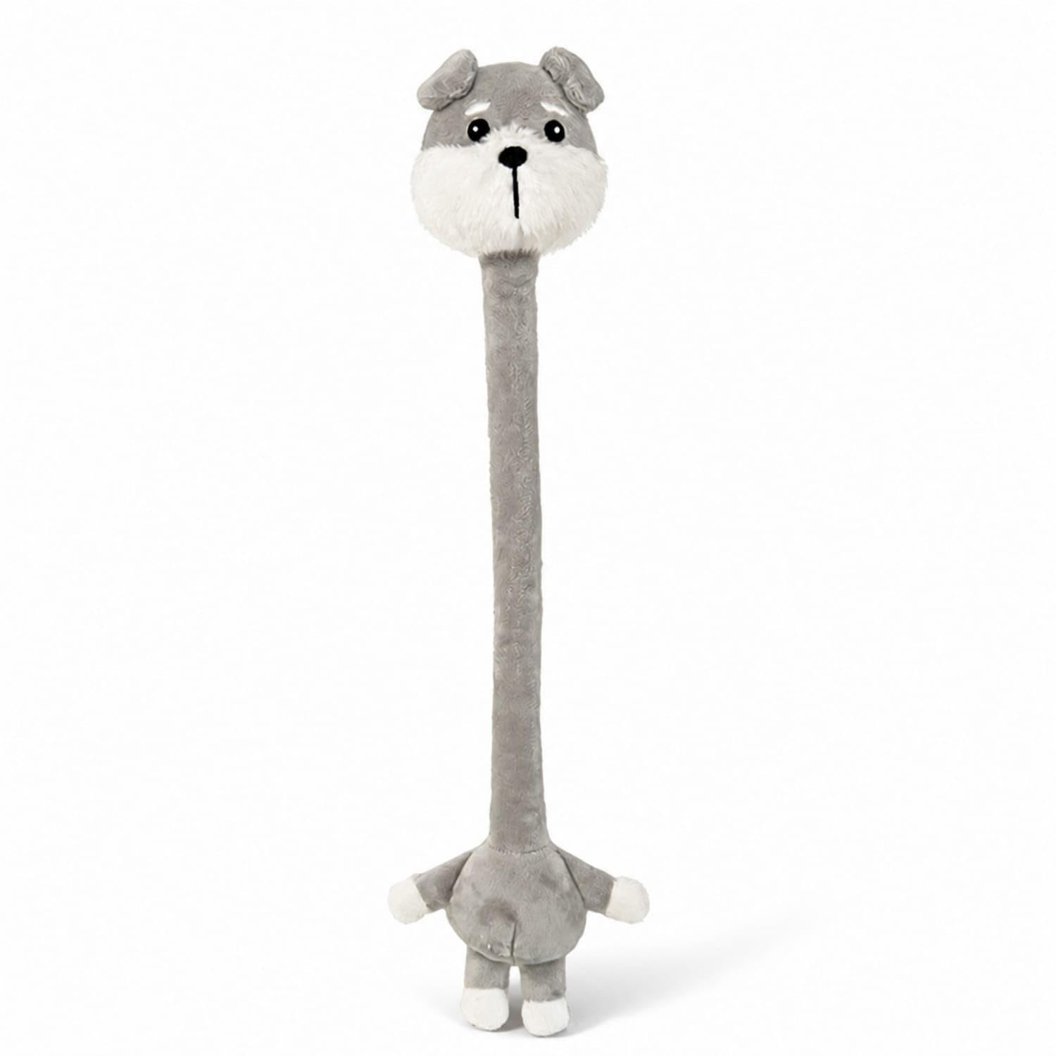 SNAPPSY Soft and Fuzzy Stuffed Bag Hanger Soft Stuffed Bag Charm Cute Stuffed Toy with Hanger Embroidered for Children, Students, Teens, Backpacks, School Bags, Handbags, Schnauzer-image-44