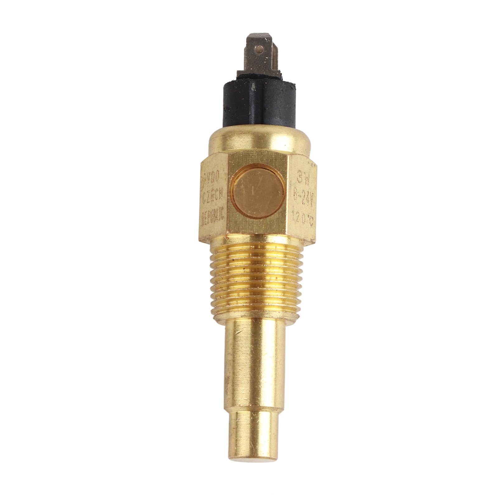 Capteur de Température D'eau Moteur 3/8 ''NPT 98 ℃, Interrupteur D'alarme Bimétallique en Laiton à Faible Puissance 6~24V