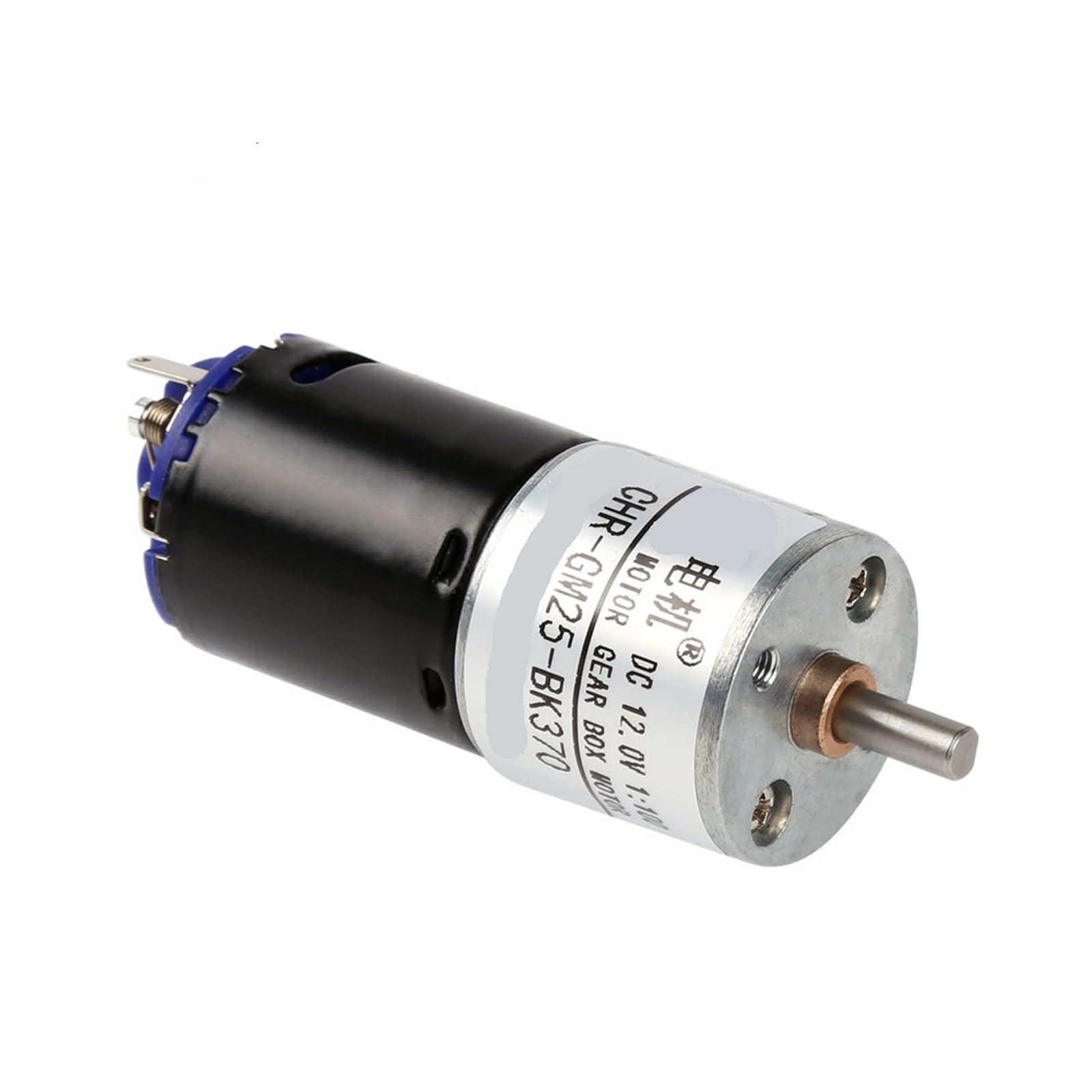 Moteur 25 mm DC 12V 34:1 à faible bruit pour voiture RC WPL B-14 et robot