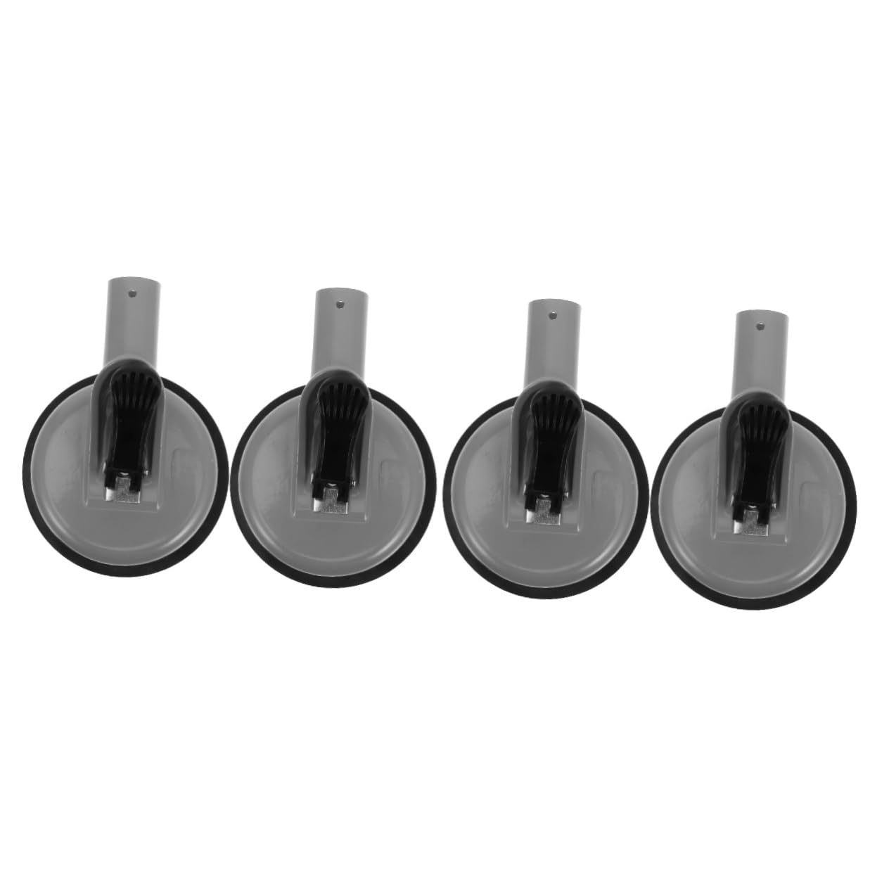 SUPVOX 4piezas Soporte De Ventosa para Bandera De Vehículo Base De Soporte De Bandera De Mesa Fijación Estable y De Usar