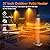 SUNGDOGIN 37" Outdoor Heaters For Patio,1500W Infrared Heater with Remote,12H Timer,IPX5 Waterproof,1s Instant Heating,Tip-Over & Overheat Protection,Electric Space Heaters for Home,Porch,Patio