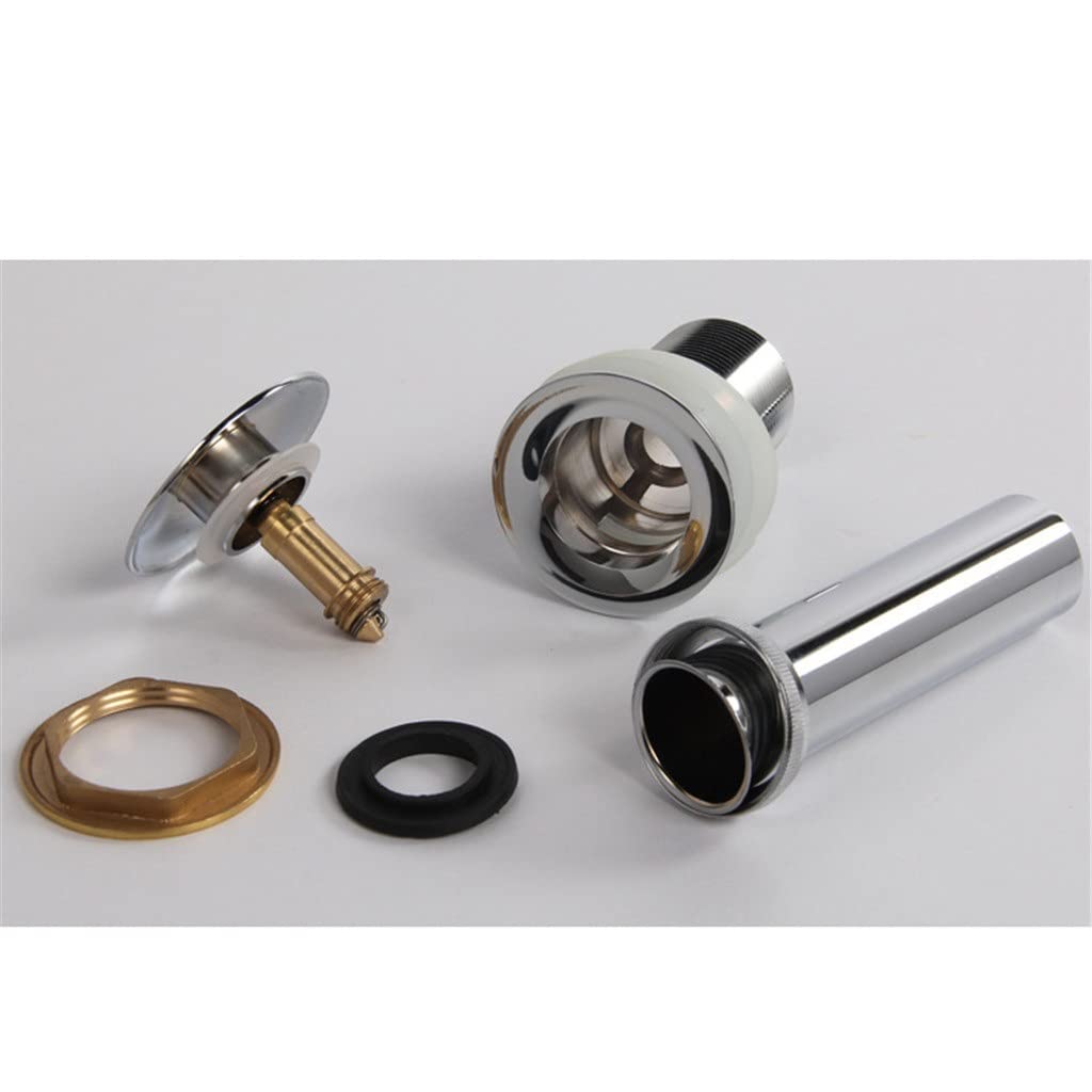 Italiano: Accessori for Il Bagno -up Drain Chrome Basin Basin Lavello Drein Sink Scolatore con/Senza troppopieno(3-Pack)