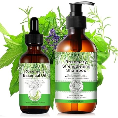 RTBYUE Organic Rosemary Shampoo Set Cover