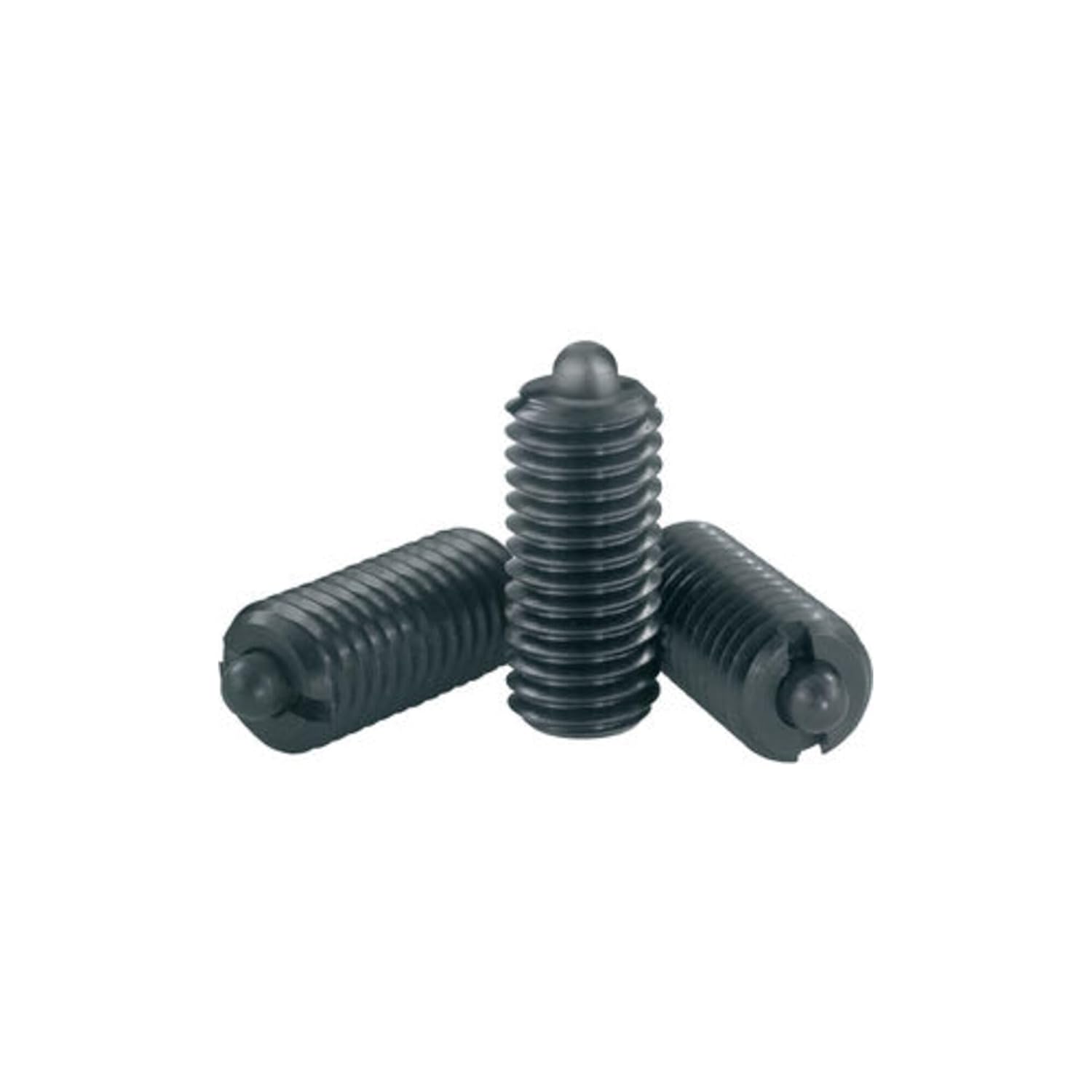 Kipp 03040-224 Steel Spring Plungers, Pin Style, Hexagon Socket, Heavy End Pressure, Metric, M24 Thread (Pack of 5)