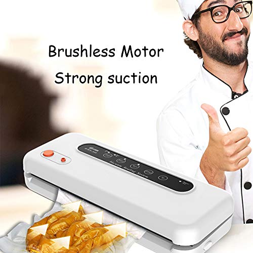 Vakuumierer Vakuumiergerät Verpackung Maschine, Essen Trocken Und Feucht, Automatisches Verschließen Für Den Privaten… – Bild 3