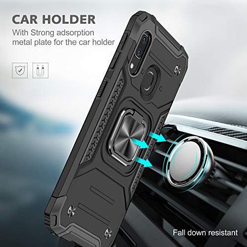 Coque Galaxy A20E KMKJ housse noire de protection intégrale pour smartphone