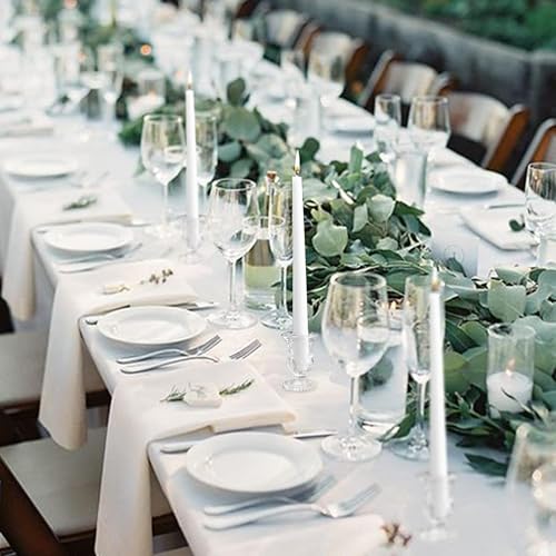 Hosley Set of 24 Glass Taper Candle Holders 2.5 Inches High Ideal Gift for Weddings Party Favor Reiki Meditation O3