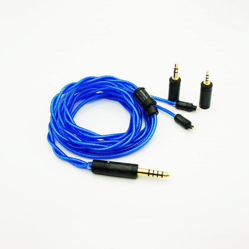 ISN Audio C2 2 Shares 72 Cores 6N+ OCC HiFi Audiophile Earphone Replacement Cable IEM Upgrade Cable with 3-in-1 Detachable Gold-Plated Plugs (2Pin 0.78mm)