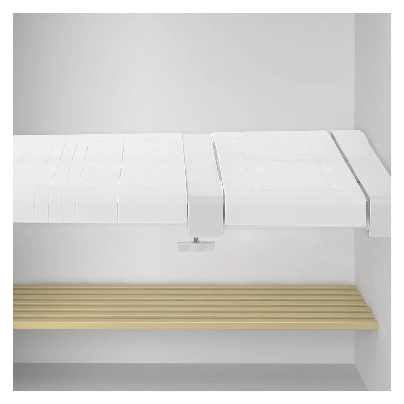1pcs Closet Tension Shelf Rod Für Schränke
