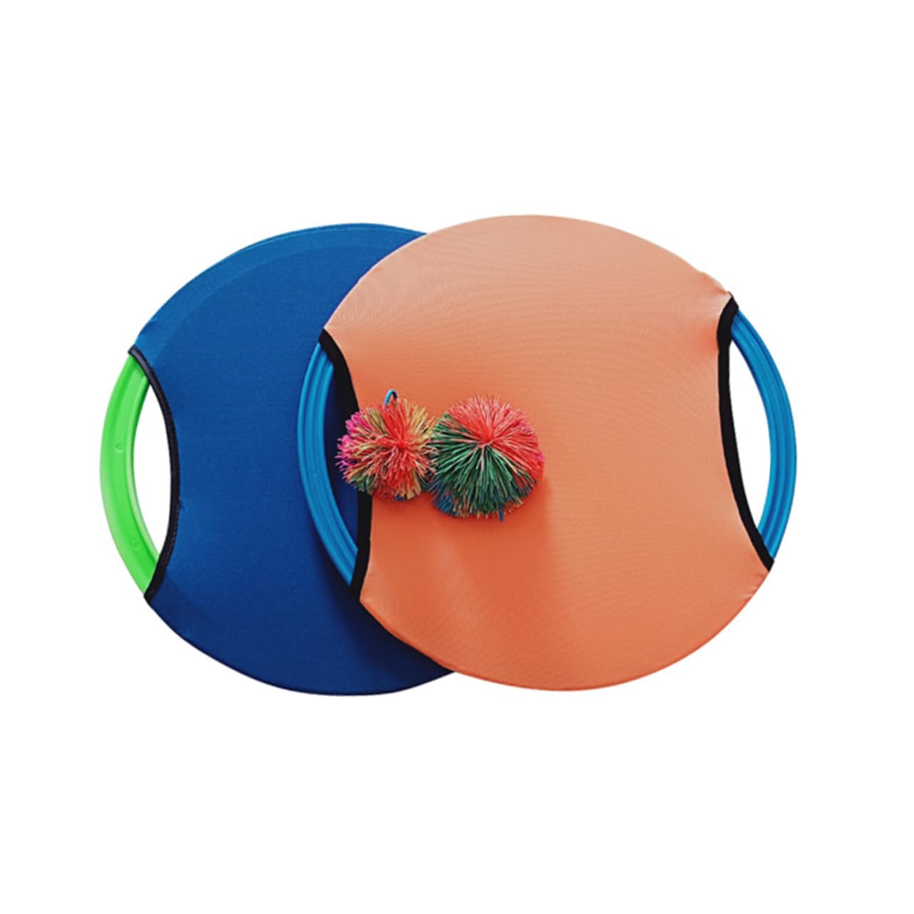 Milisten 1pc Elastic Trampoline Flying Dish Set Fun Toss and Catch Ball Game for Parent Activity for Indoor Random Color