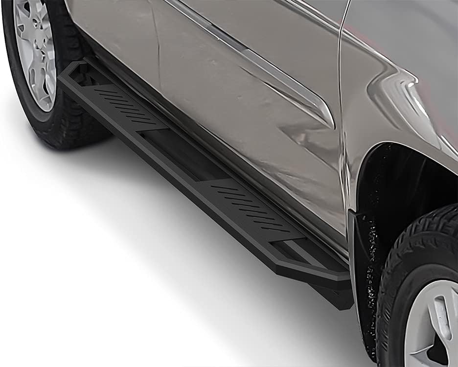 Tuxtreme 6.5in Side Stainless Steel Running Boards Compatible with Honda Pilot 2003-2008 & Acura MDX 2002-2004 (Nerf Bars Side Steps Side Bars)
