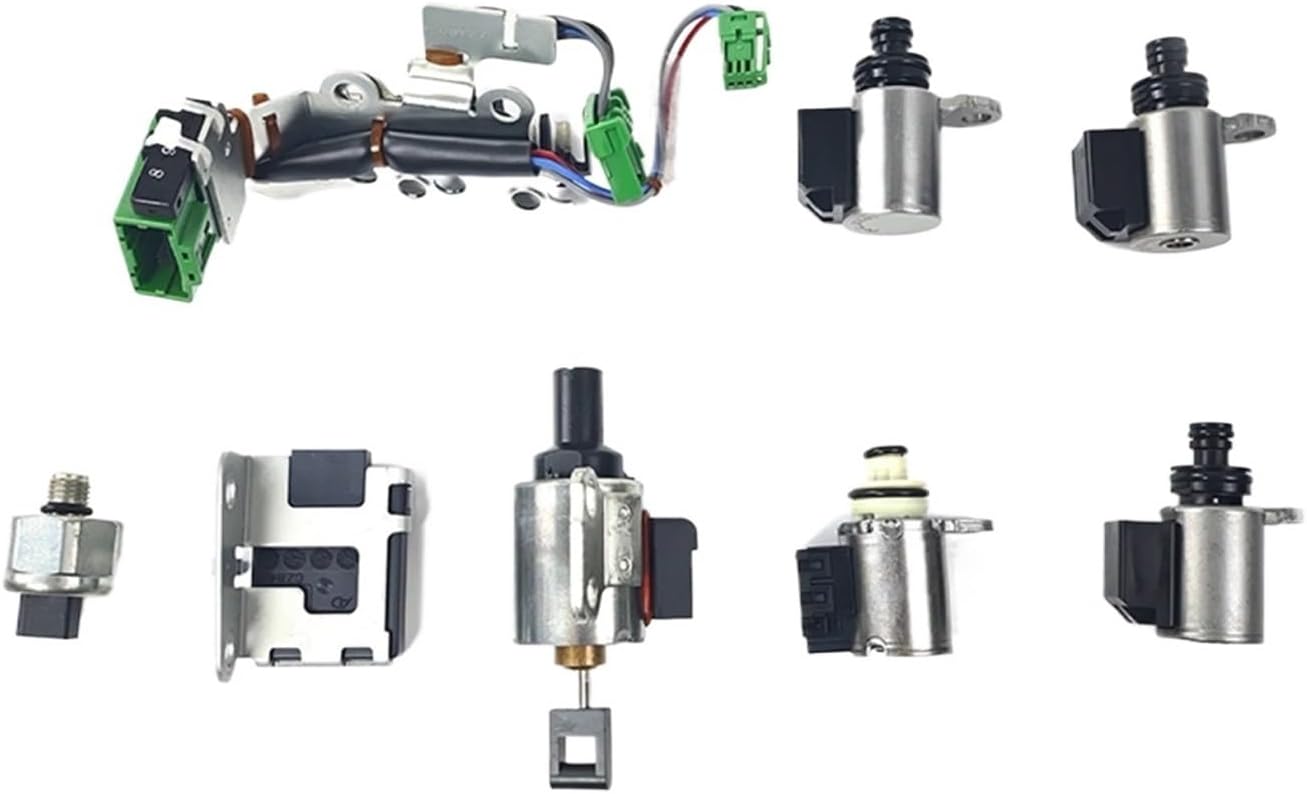 CVT Transmission Solenoid Valve Kit JF011 One Senor Compatible For Nissan Rogue L4 2.5L