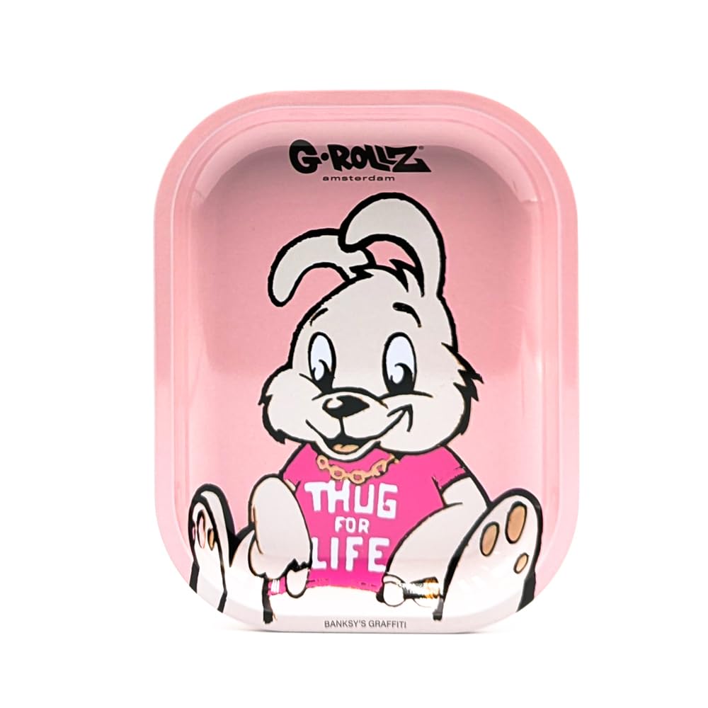 Vastu G-Rollz Thug For Life Banksy Graffiti - Rolling Tray (Medium)