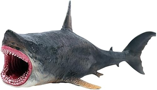 Yiju Marine Life - Figuras de acción de tiburón pintadas a mano de animales en miniatura, modelo de juguete, colección de regalos para niños,