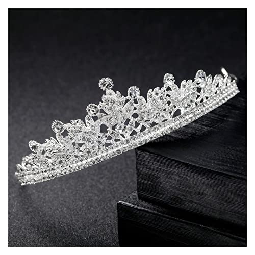 Corona de cristal cómoda que no daña el pelo y tiaras para niñas 2