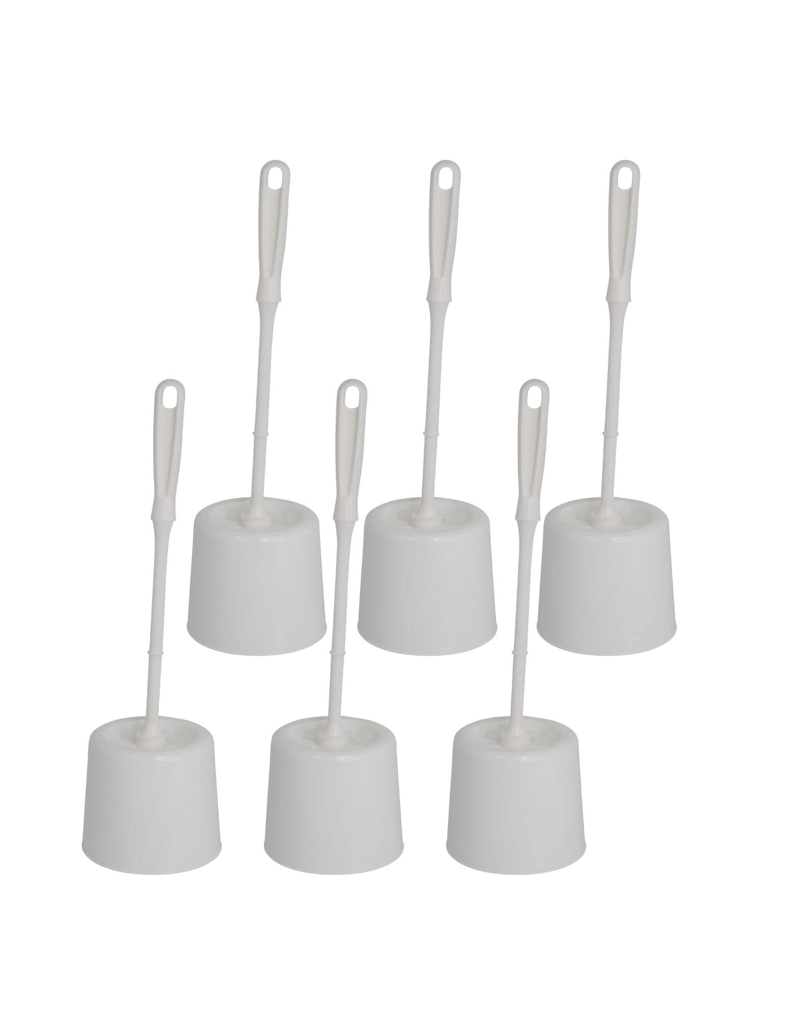 Brosse WC blanc Imusa avec tête nettoyante anti-trace