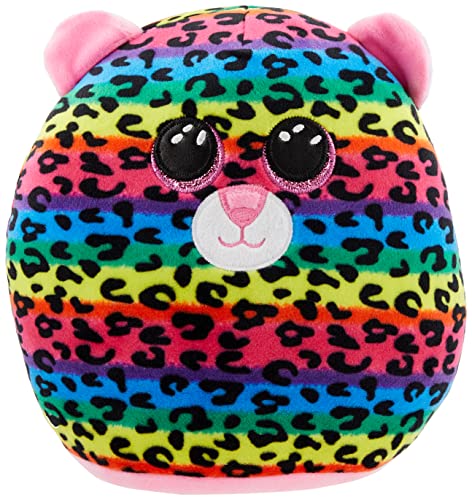 Image of TY UK Ltd 2007554 Dot Squishaboo 10" Leopard kuscheliges Kissen, Multicolor
