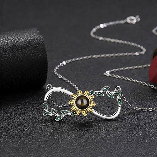 Wikkeny Proiezione Personalizzata Foto Collana