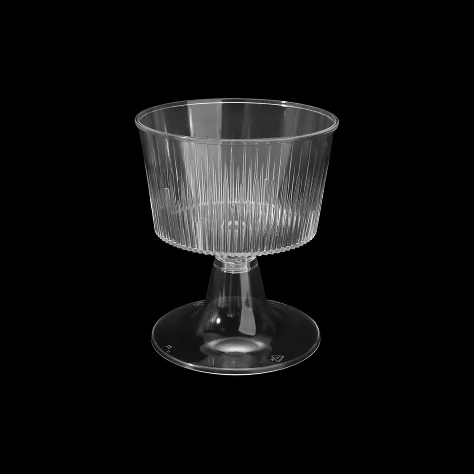 50 Stück Cocktailbecher aus Kunststoff für Party & mehr