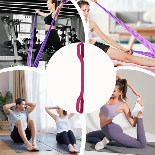 Resistance Bands Set, Resistance Bands, Exercise Band, Silicone Arm Exercise Tension Rope, Stretching Strap, Back Workout Equipment With Handles, Exercise Equipment For Arms, Resistance Bands Men - Image 5